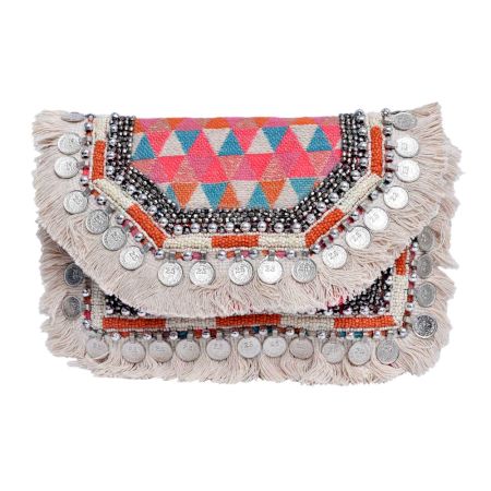 Handmade Boho Banjara Sling Bag With Coin